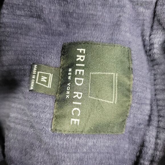 Fried rice nyc blue corduroy baggy button fly pants - Picture 4 of 9